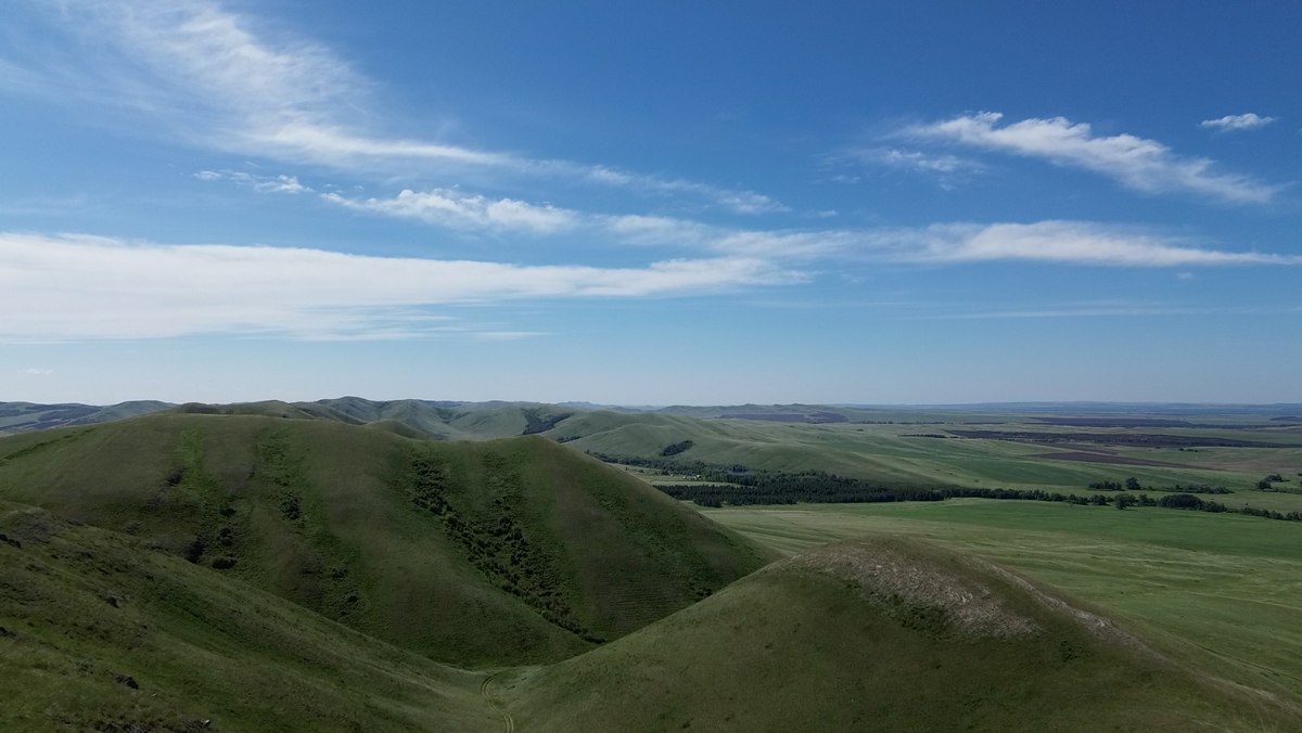 Вид с горы Альян.  Фото автора блога