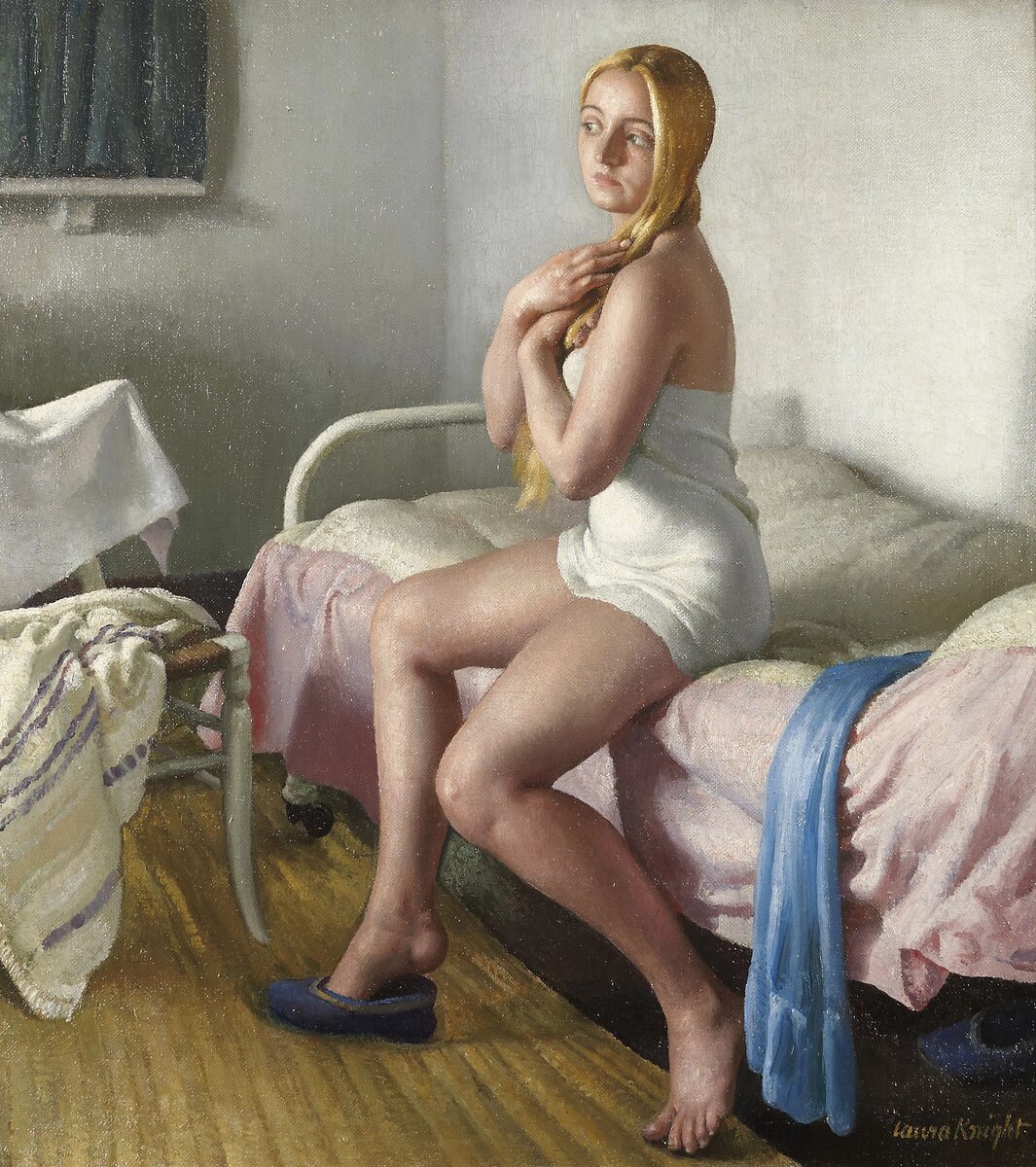 Лора Найт, "Одеваясь"