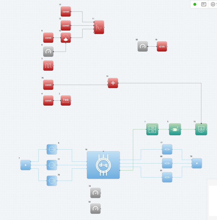 Рисунок 1 - Модель лабораторного стенда в пакете REPEAT