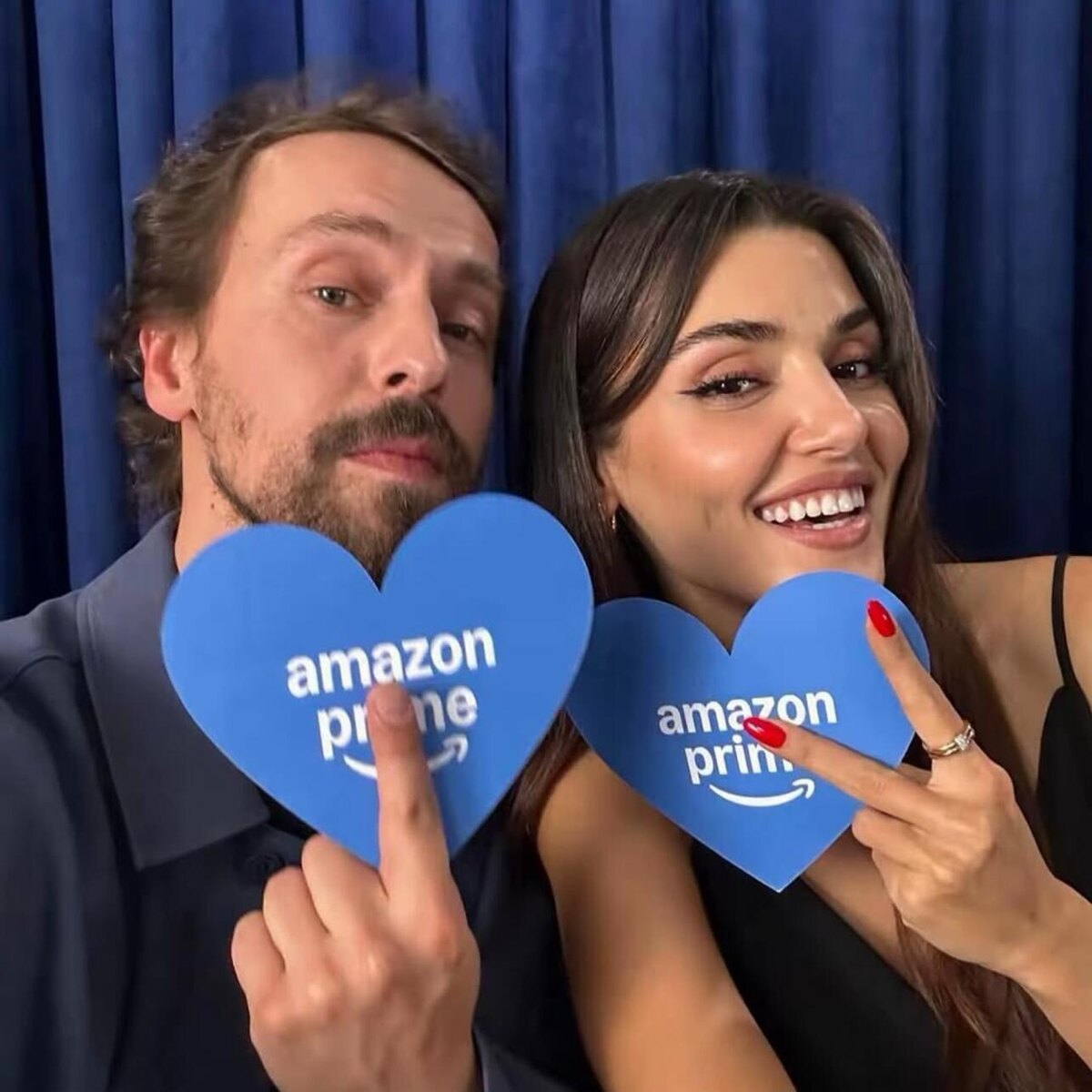 Ханде Эрчел и Метин Акдюльгер. Фото: соцсети / @metinakdulger