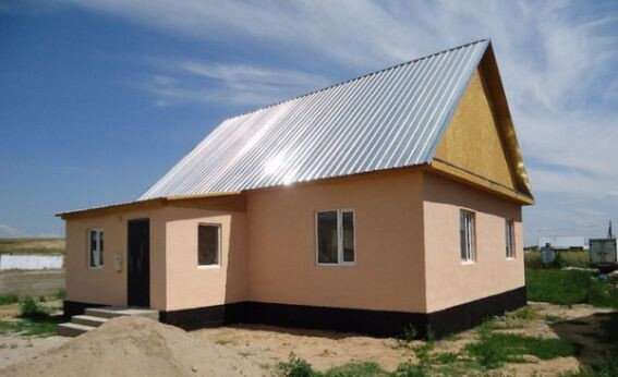 Дом под профлистом