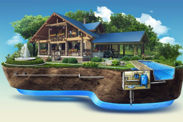 Водоснабжение частных домов и коттеджей