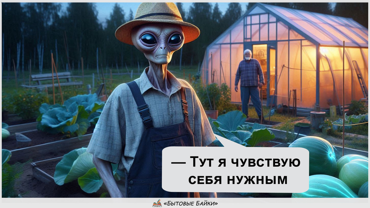 Инопланетянин на пенсии - Рассказ