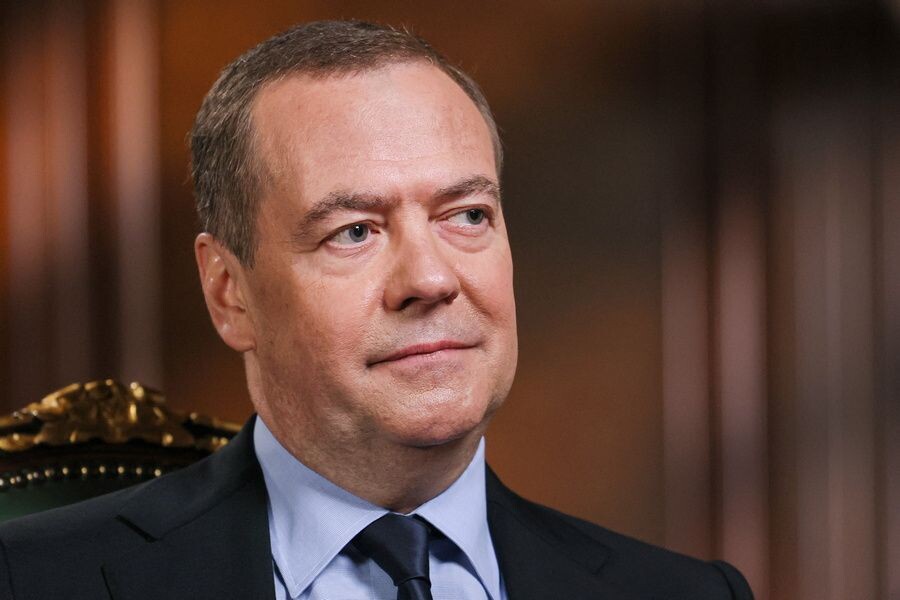    Заместитель председателя Совета безопасности России Дмитрий Медведев / Источник: © Екатерина Штукина/POOL/ТАСС