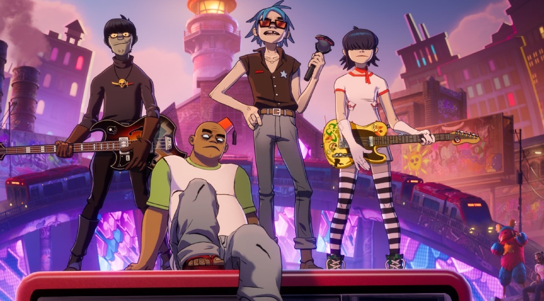     Gorillaz в Fortnite / Фото: сайт Fortnite