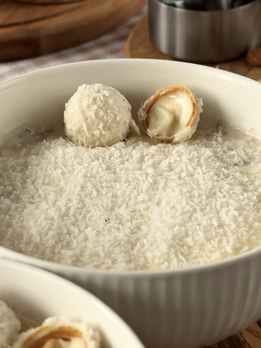 Овсянка «Рафаэлло» рецепт