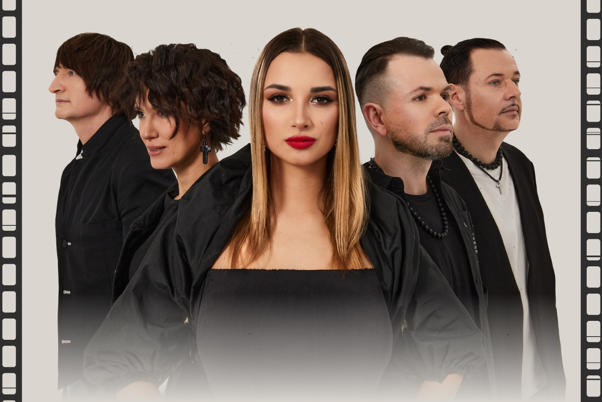 Новая солистка Диана Макарова и классические участники состава Город 312. 