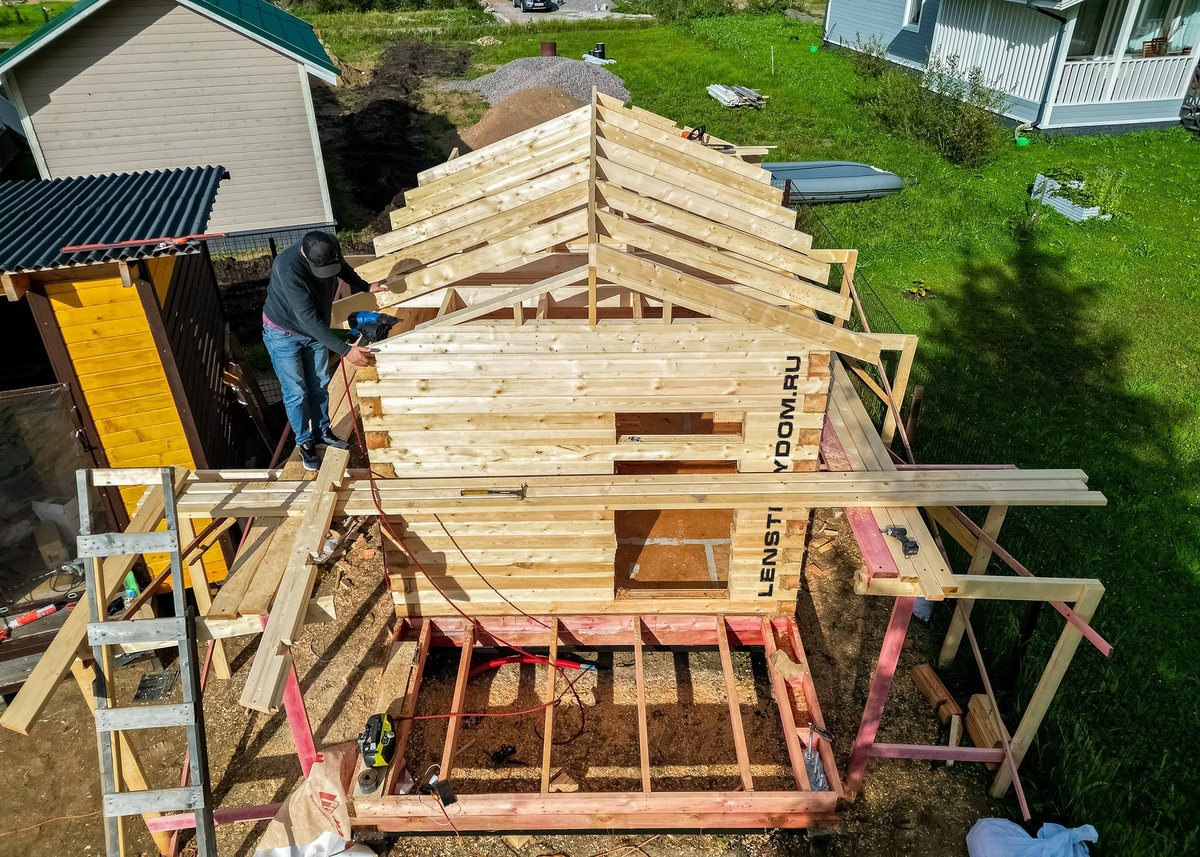 Брусовая баня