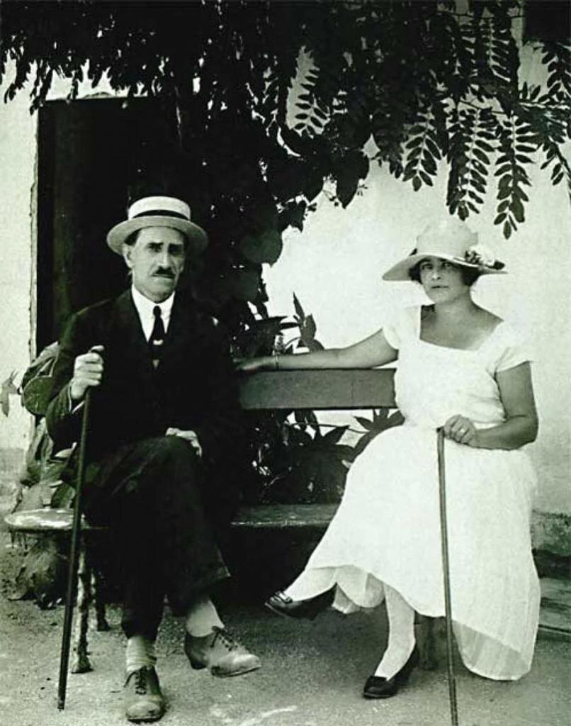 А.Грин и Нина Грин.Фото с biographe.ru