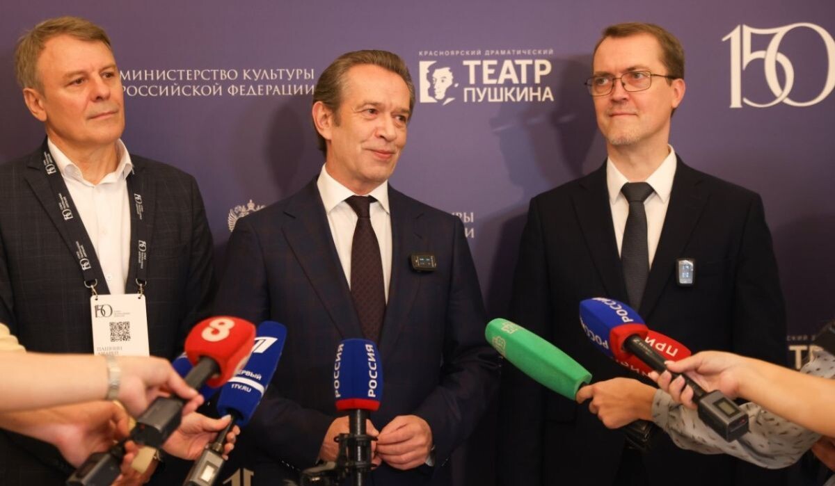     Народный артист России и председатель СТД Владимир Машков. Источник: rg.ru Автор фото: Дарья Кривицкая