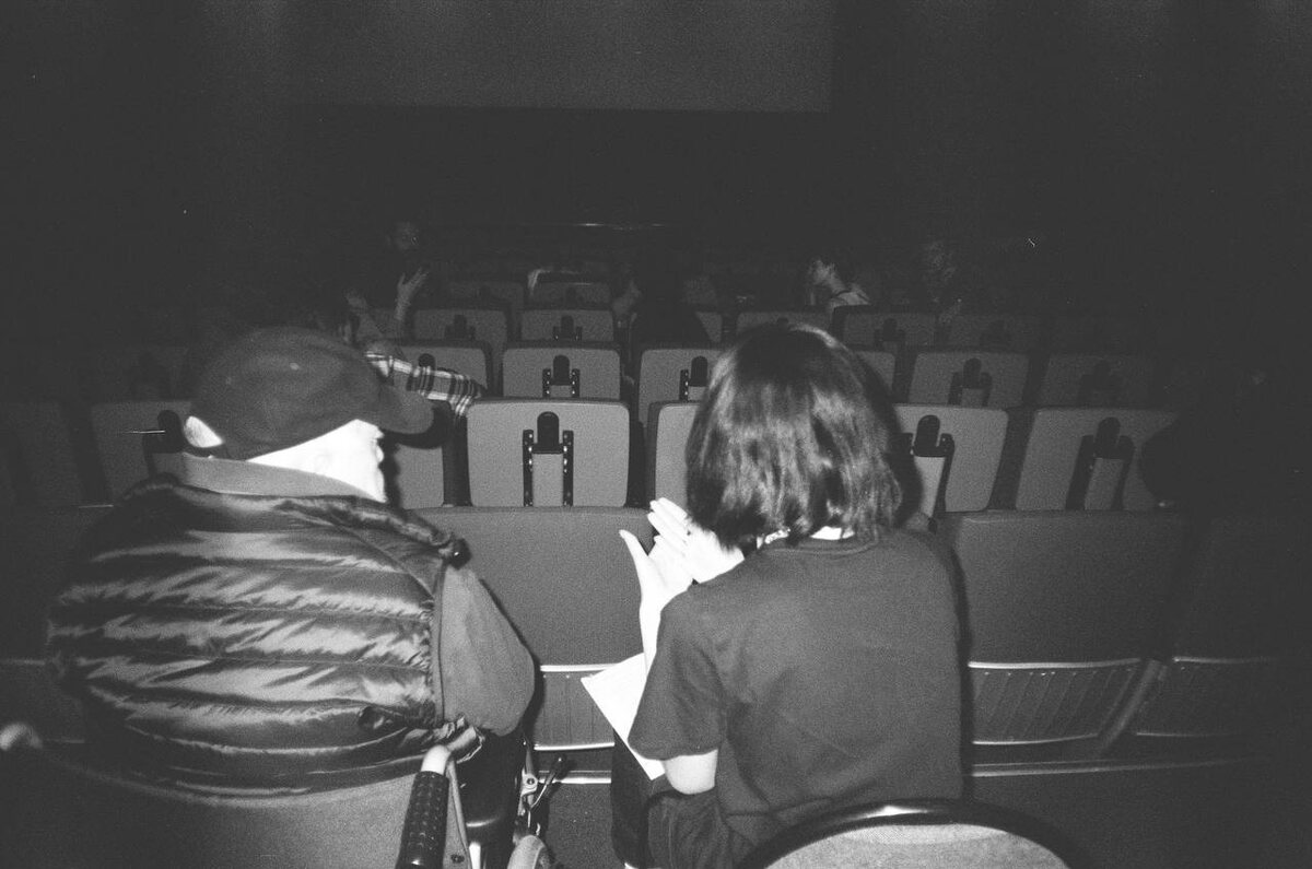 Слева - Сергей Александрович Соловьёв (мастер) - справа - Нурия