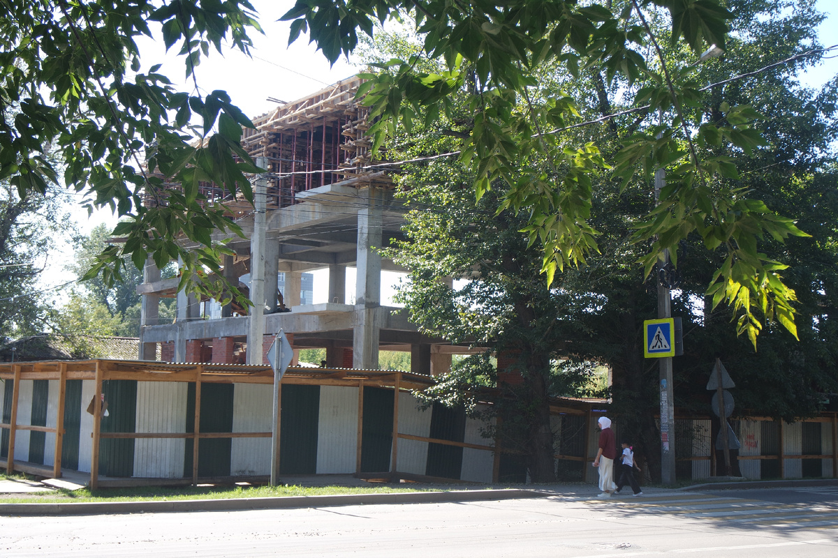 вместо тополей слева теперь аккуратные пеньки