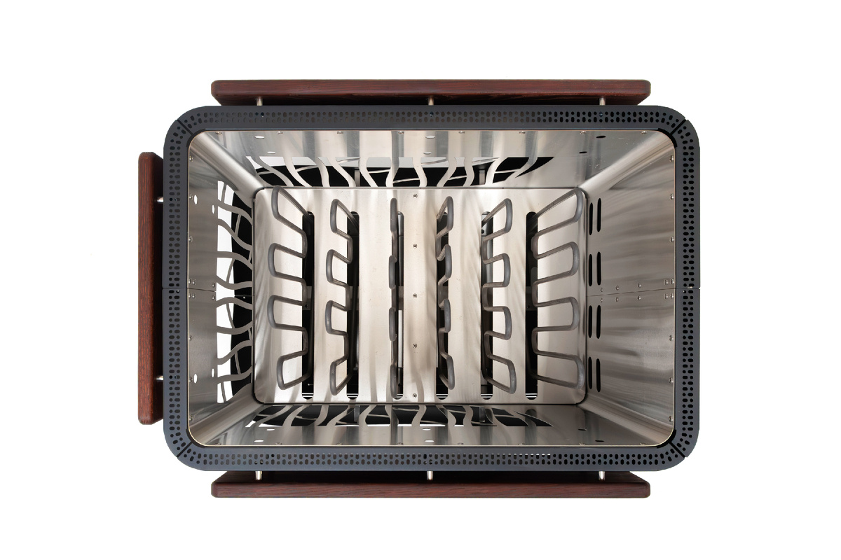 Защитный козырек из стали для ТЭНов внутри печи BORN STONE.