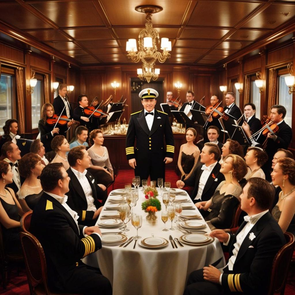 Что такое «Капитанский ужин» на теплоходе?