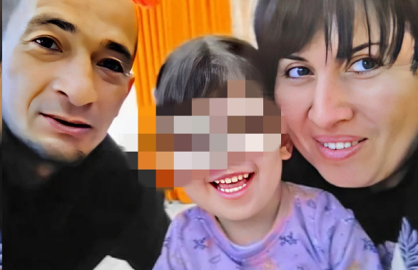 Руслан Совмен, Заира и их трёхлетняя дочь Диана