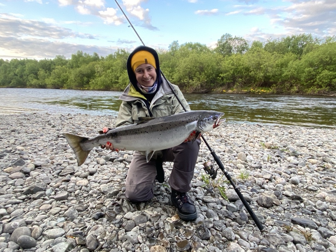 6,3кг. Сработала мушка "Пыжик"