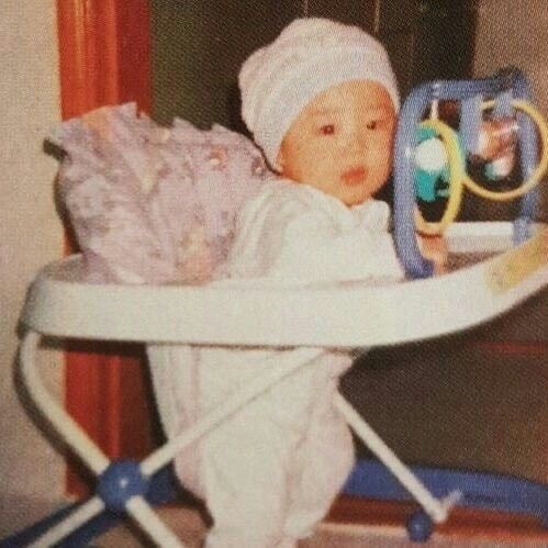 Детские фото Чимина 