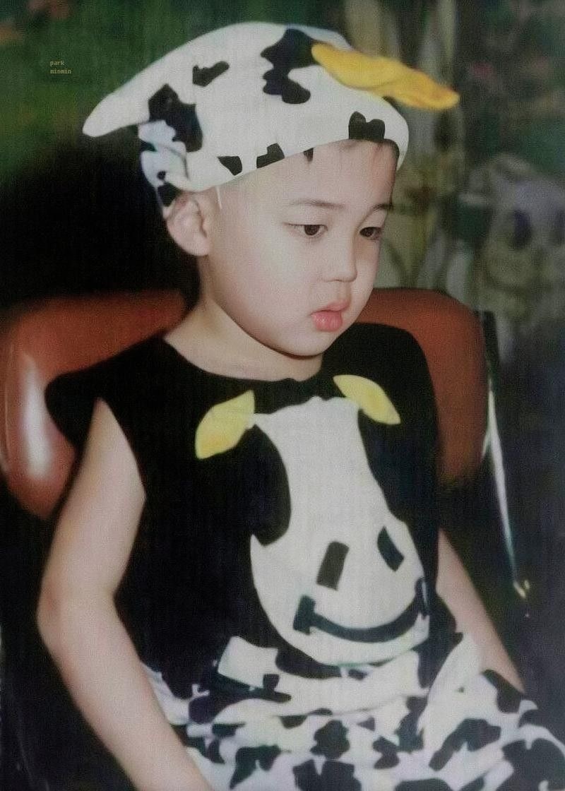 Детские фото Чимина 