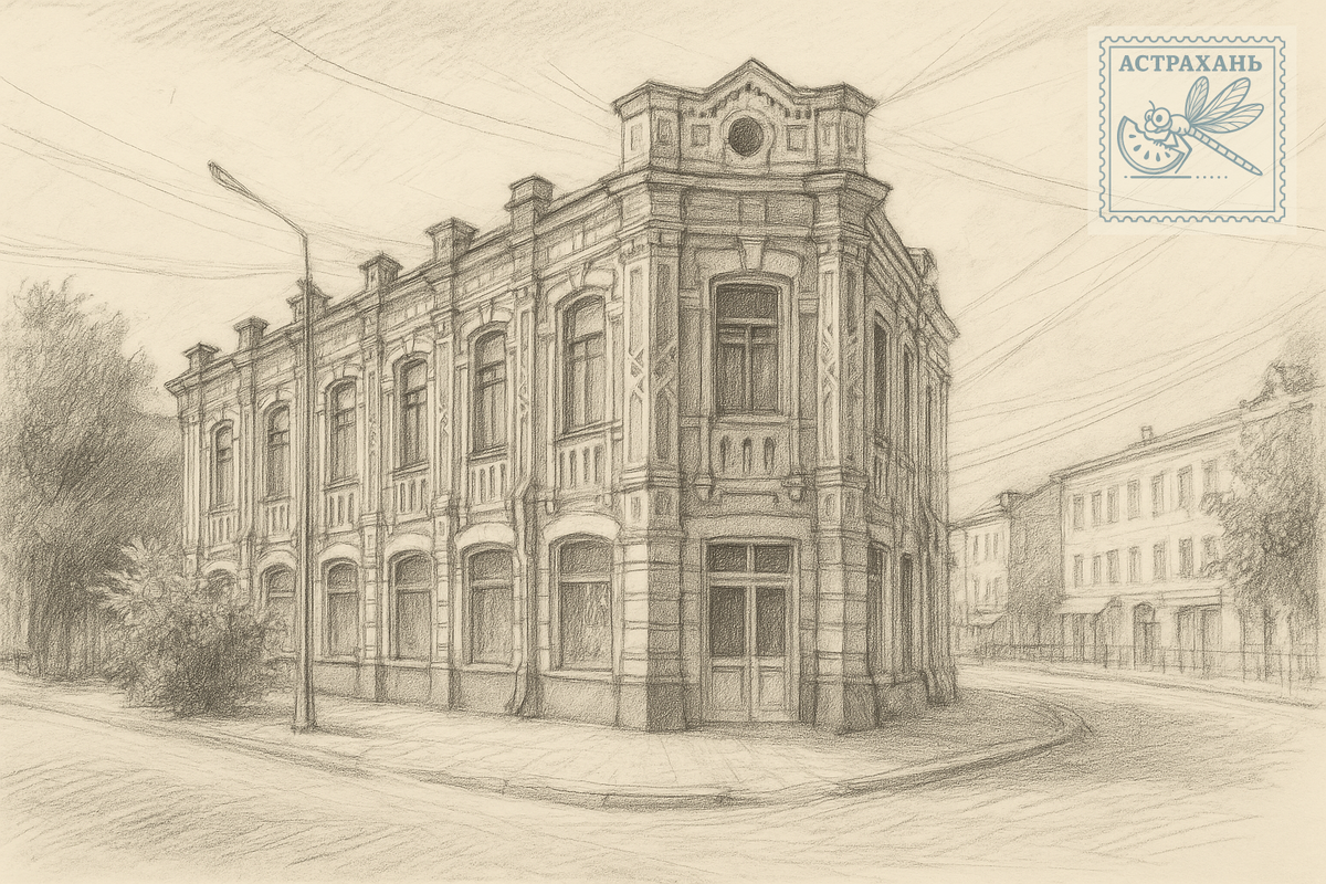 Дом Фабрикантова, каким я его вижу в начале 20-го века