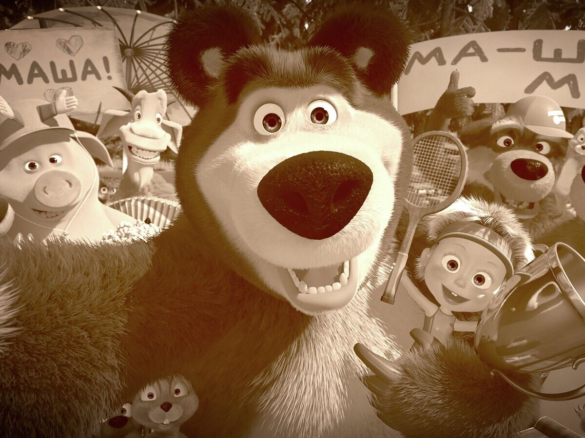    Серия "Крик победы" мультсериала "Маша и Медведь"© Изображение предоставлено компанией Animaccor