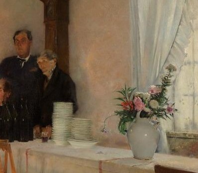 Фрагменты картины «Благословение новобрачных»