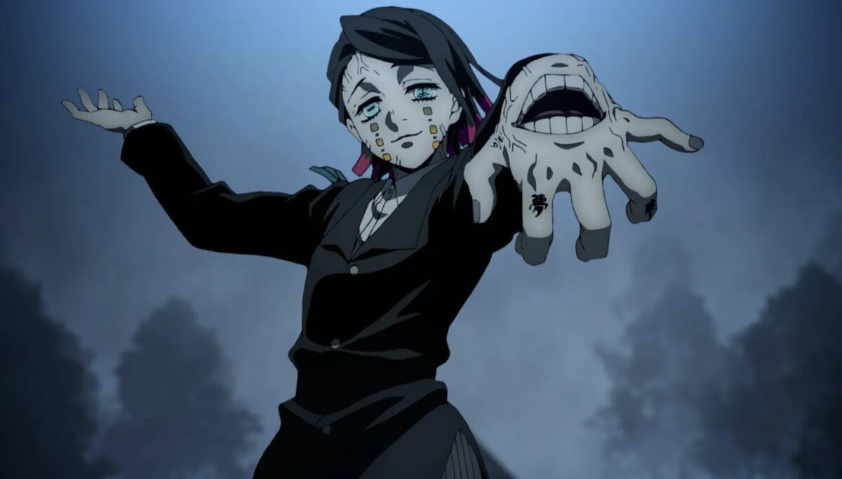 Кадр из аниме «Клинок, рассекающий демонов»   📷