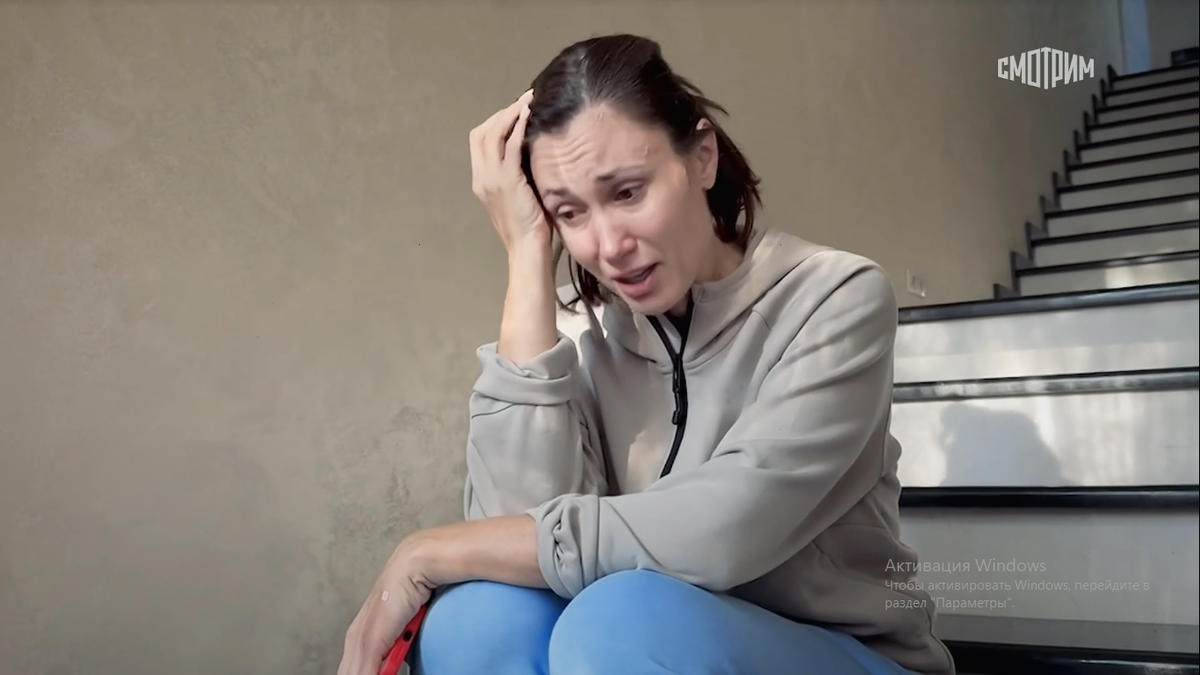 Кадр передачи. Фото автора. 