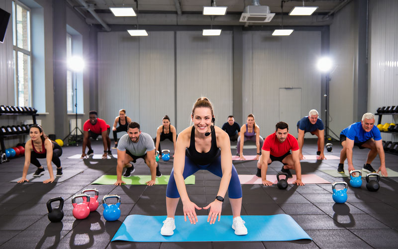 Как стать фитнес тренером	