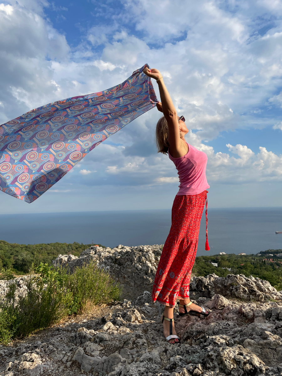 Я прошлым летом в окрестностях Ялты