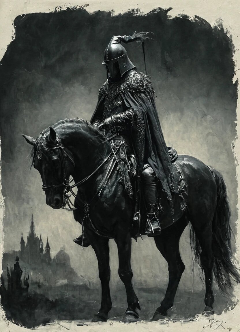 Алёша часто изображается молодым, красивым, красноречивым, умеющим играть на гуслях и любить пиры.