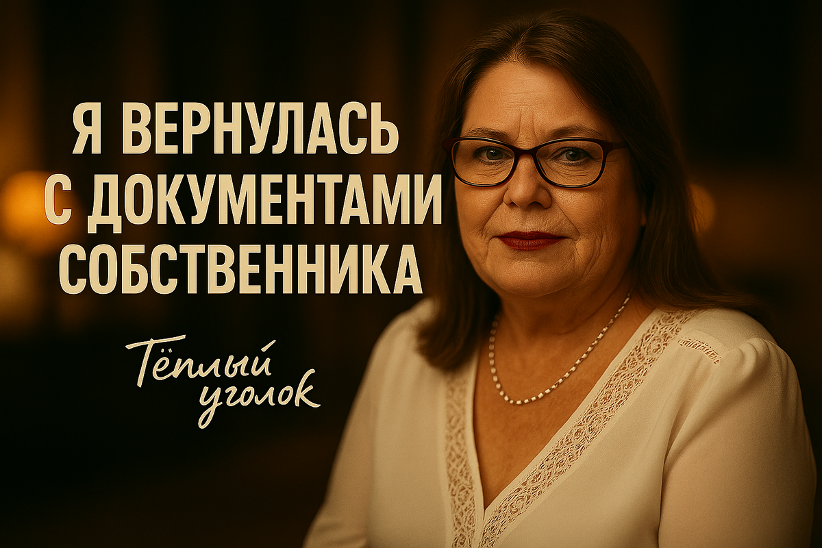 Они выписали мои вещи на улицу. Но через день я вернулась с документами собственника