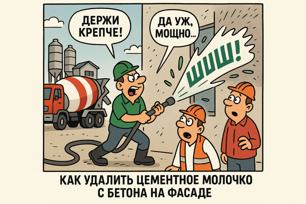    Эффективное удаление цемента с бетона: технологии и методы в действии.