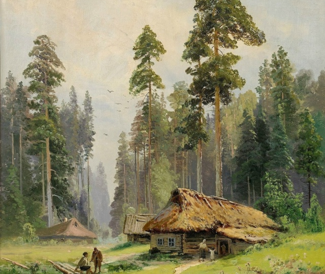 Подборка картин дореволюционных художников - 71