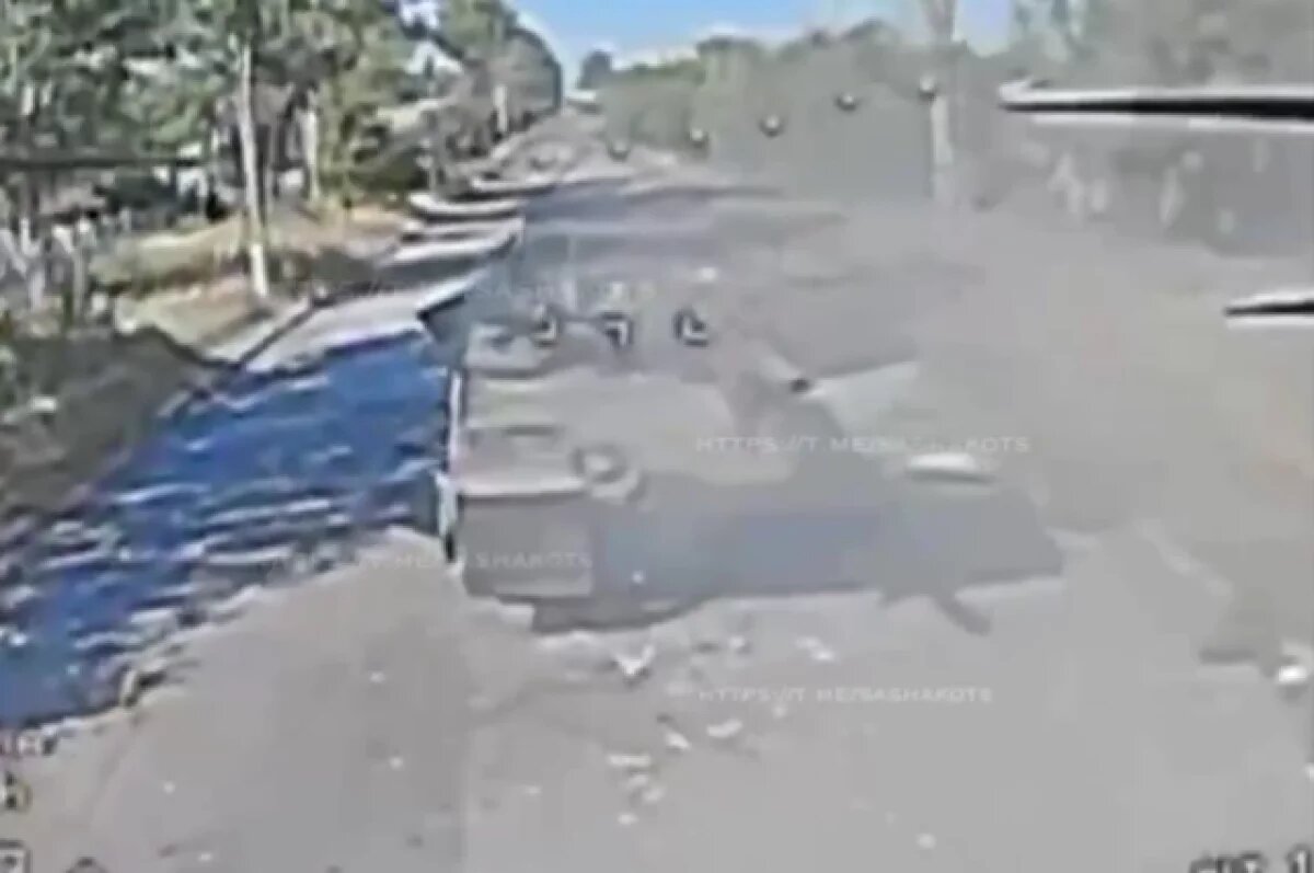    Появились кадры уничтожения танка Leopard ВСУ в Покровске