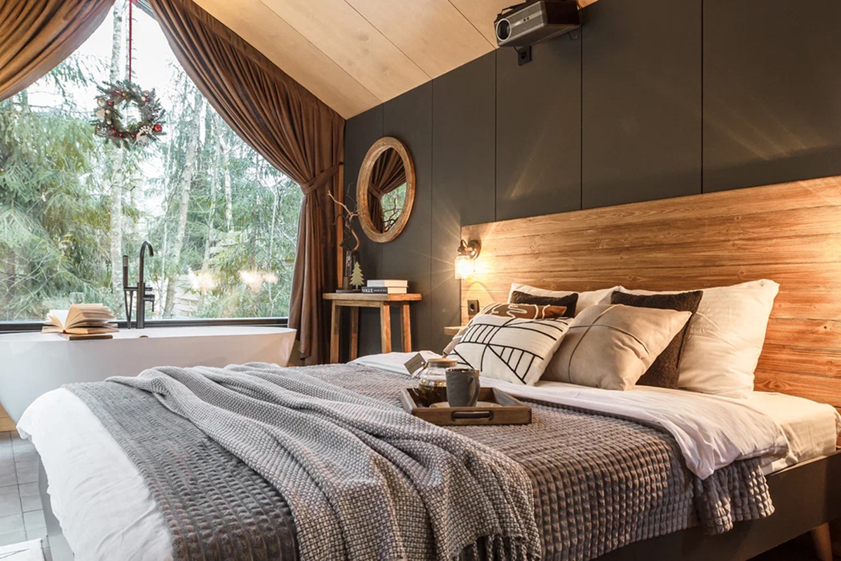 Домик как в Пинтерест в глэмпинге Под кронами