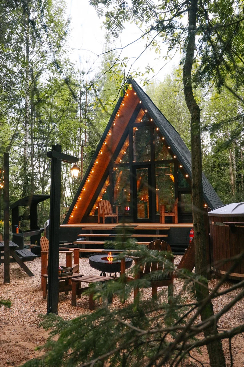 Треугольный домик в аренду возле Москвы