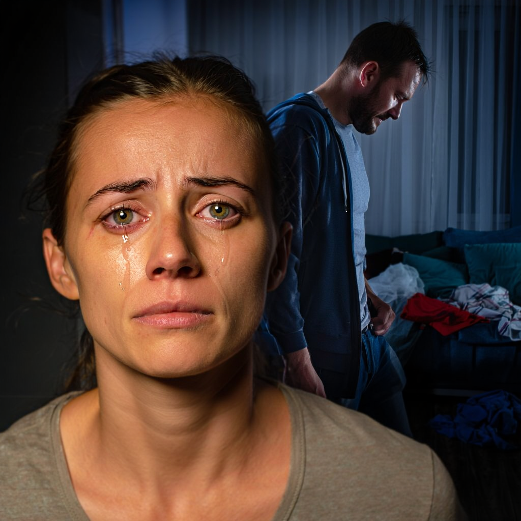 «Ты рассказываешь друзьям подробности нашей личной жизни? Теперь у тебя не будет ни личной жизни, ни меня», - заявила она.