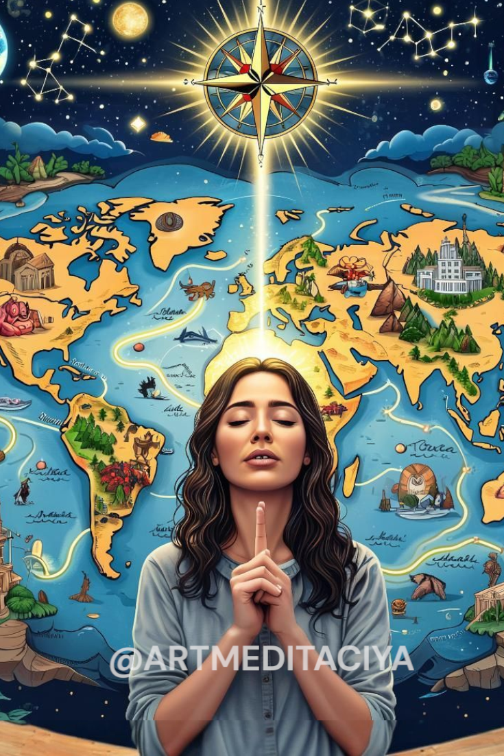 ✨ 🗺️ Маршрут начинается: «Карта, которую рисует только твоя рука». 