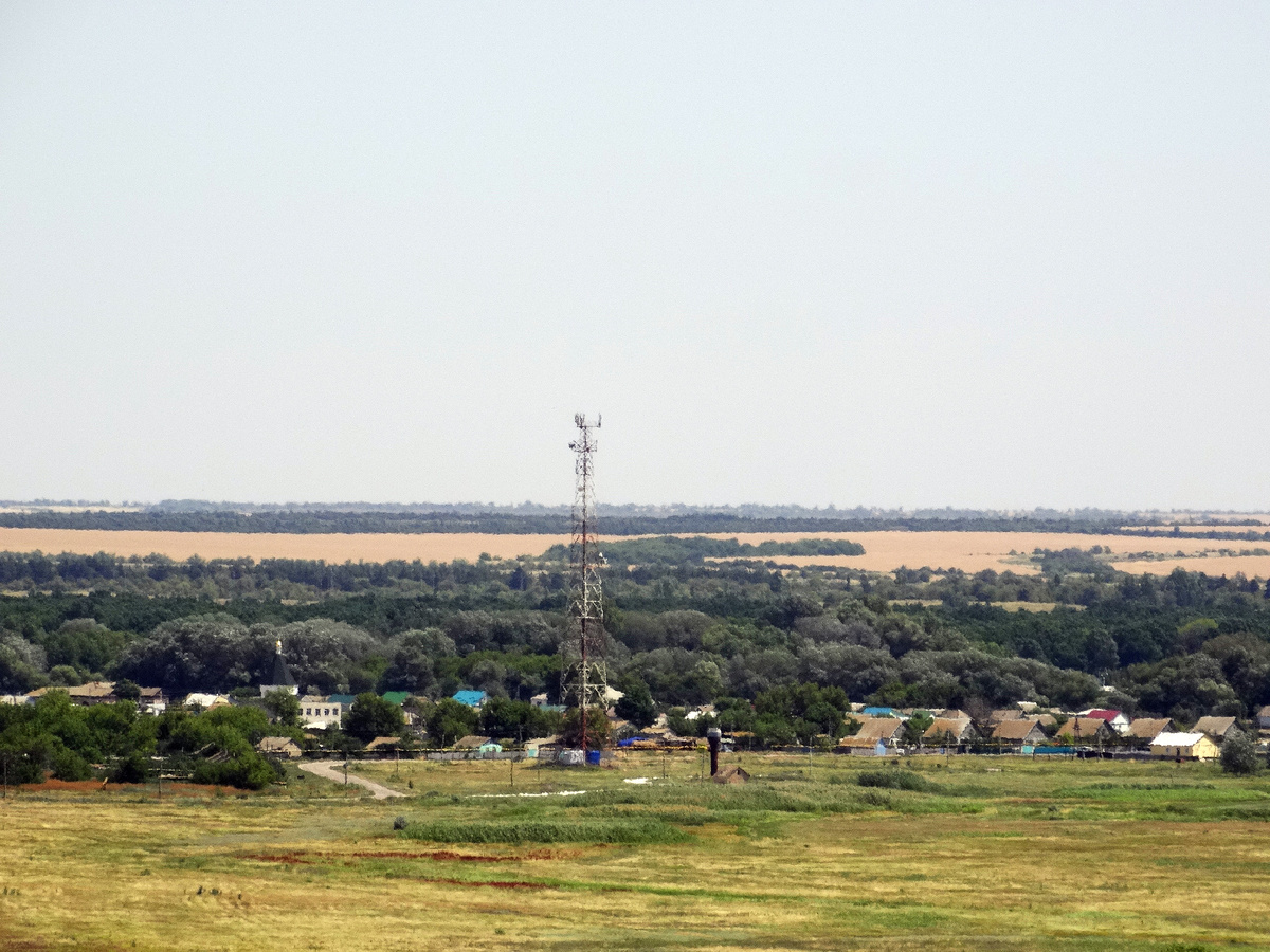 Вид на современную Захаровку