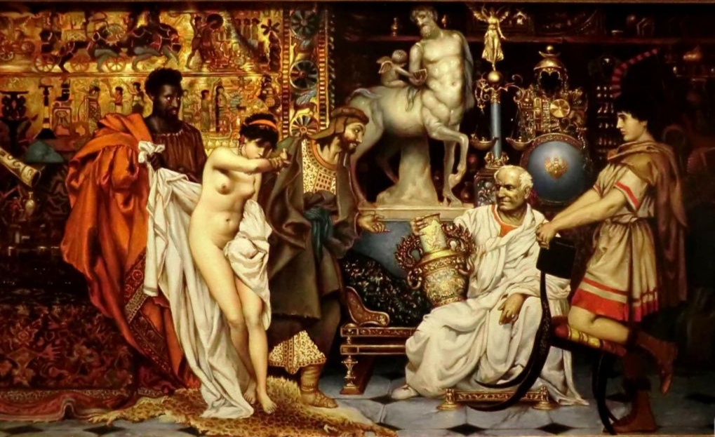 «Женщина или ваза?» (подзаголовок — «Трудный выбор») — картина маслом  художника Генрика Семирадского, написанная в 1878 году. А в Париже после выставки в 1878 французское правительство наградило его орденом Почётного легиона