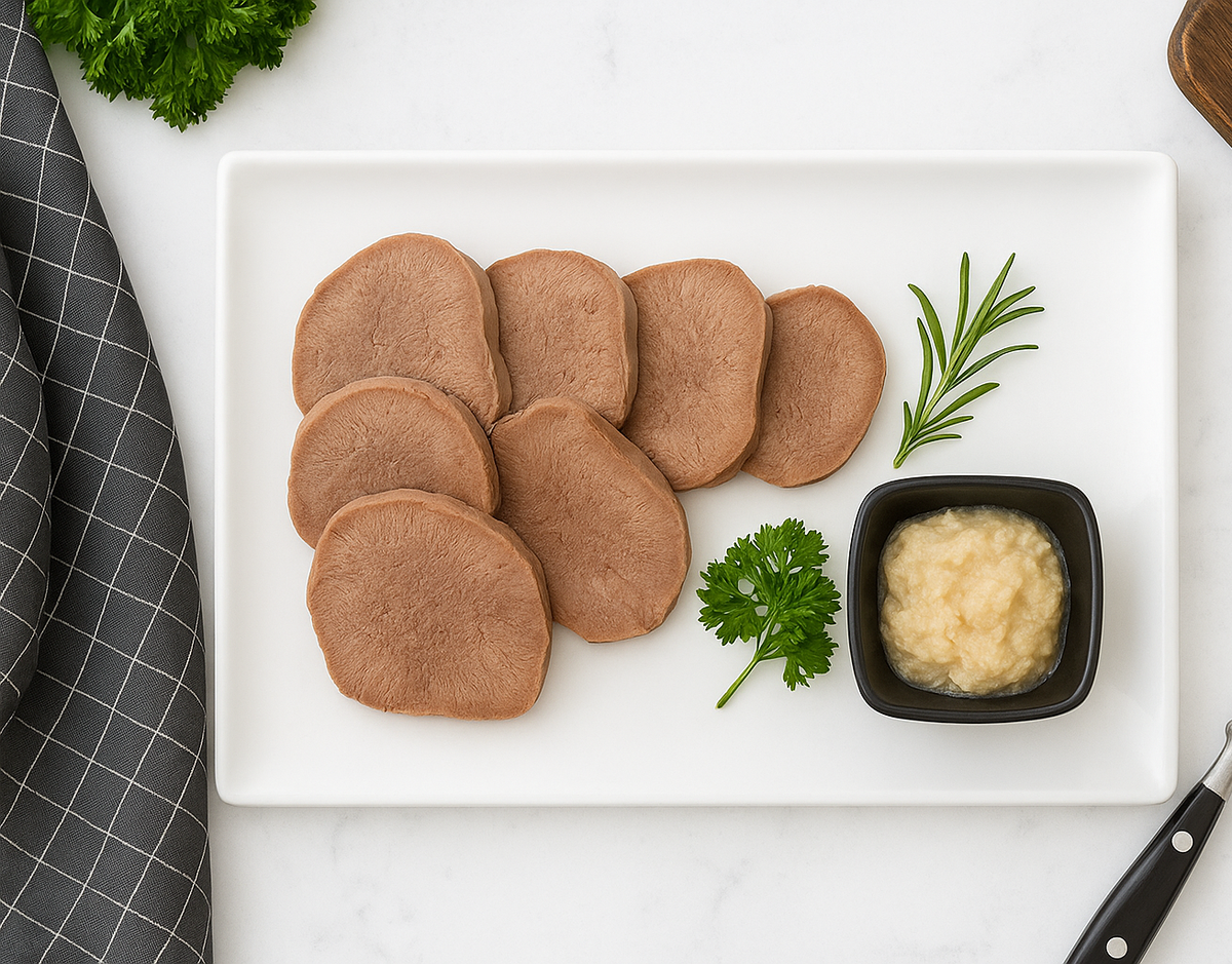 Отварной говяжий язык