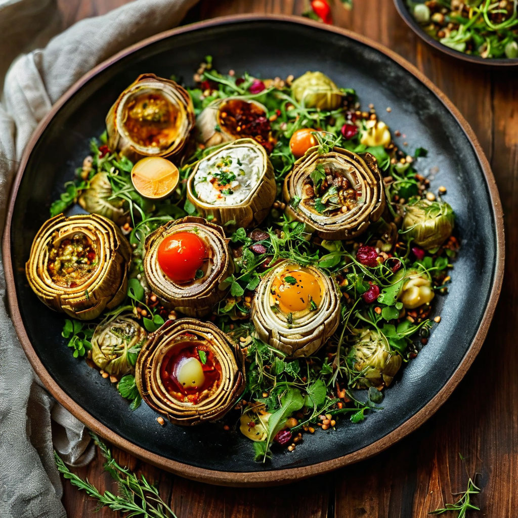 Популяризация артишоков при дворе: первые артишоки могли попасть в Россию через аристократические круги - вероятно, их завезли в эпоху, когда в стране активно заимствовали европейские кулинарные традиции. Придворные повара могли включать артишоки в меню для аристократии, подчёркивая изысканность и роскошь стола.