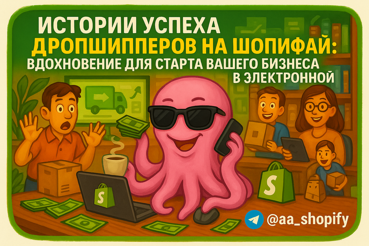    Истории успеха дропшипперов на Шопифай: вдохновение для старта вашего бизнеса в электронной коммерции aa_ecom