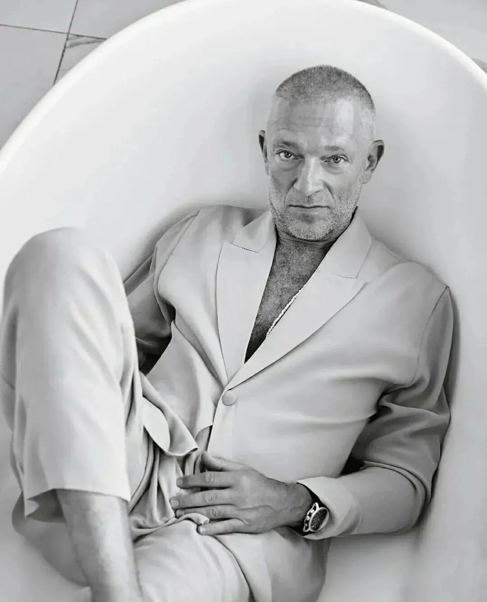 фото: Венсан Кассель для журнала Harper's Bazaar Brazil