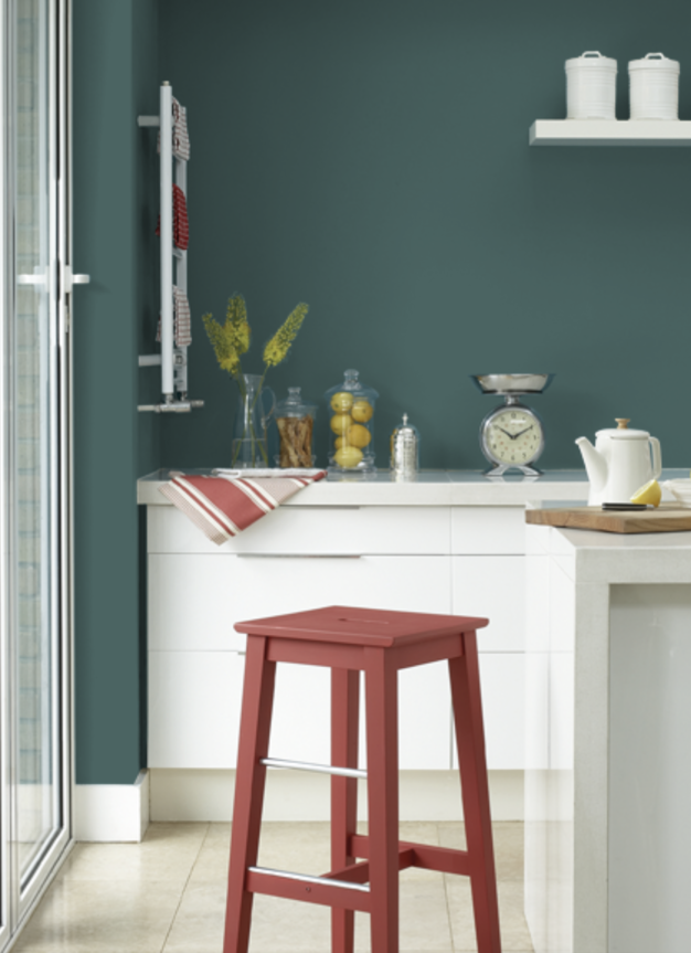 Пример использования оттенка Little Greene Goblin
