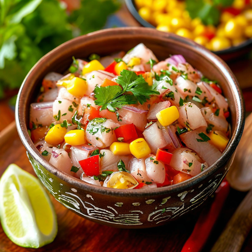 Да, севиче - это действительно одно из самых известных блюд перуанской кухни. Оно готовится из свежей рыбы, маринованной в соке лайма или лимона, с добавлением различных специй, лука, перца и других ингредиентов. Блюдо популярно не только в Перу, но и во многих других странах.