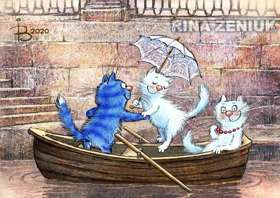 Очаровательные котики Рины Зенюк