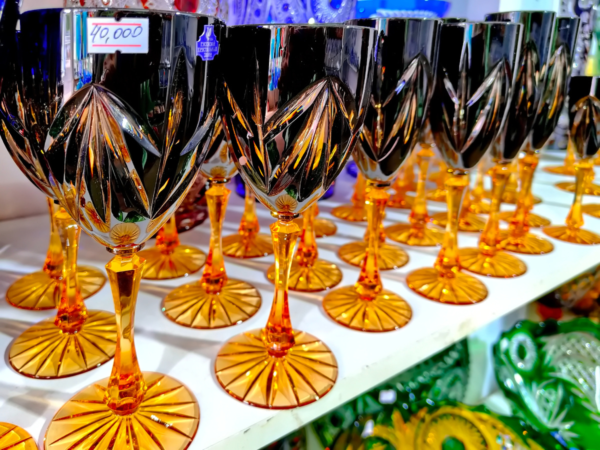 Стекольный рынок в Гусь-Хрустальном