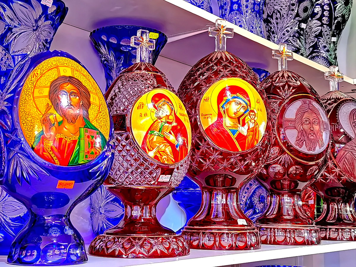 Стекольный рынок в Гусь-Хрустальном