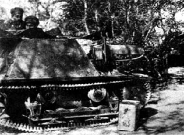 Одна из боливийских Carden-Loyd где-то в Гран-Чако.